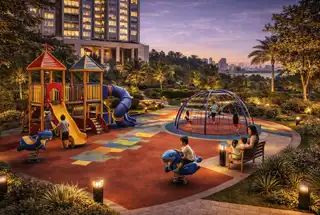 Kid's Play Area at Lodha Elise Worli